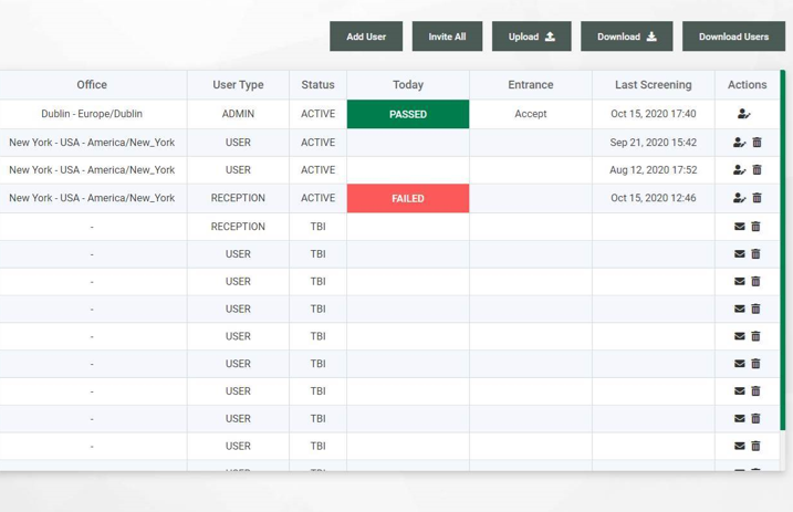 Admin View - Real-Time Updates